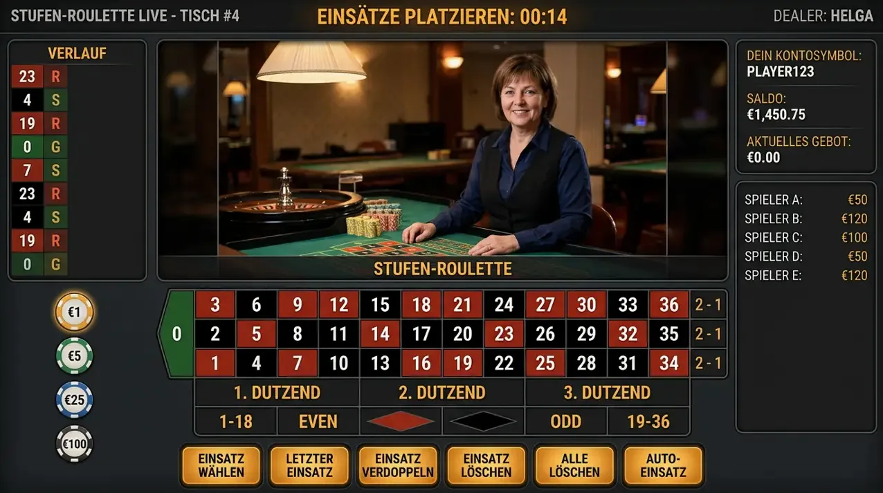 Live Casino · Spy